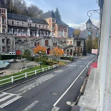 Appartement Lumineux Avec Superbe Vue Eaux-Bonnes Buitenkant foto